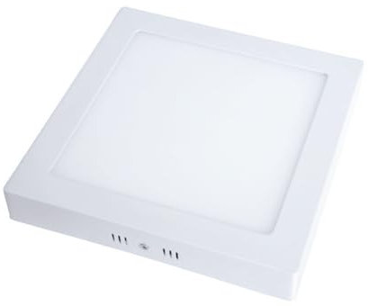 ONSSI Plafonnier LED 24W 2400lm,Carré 300x300mm (Blanc Chaud,3000k) Surface Haute Luminosité Panneau LED Eclairage Pour Salon,Salle à Manger,Chambre,Bureau