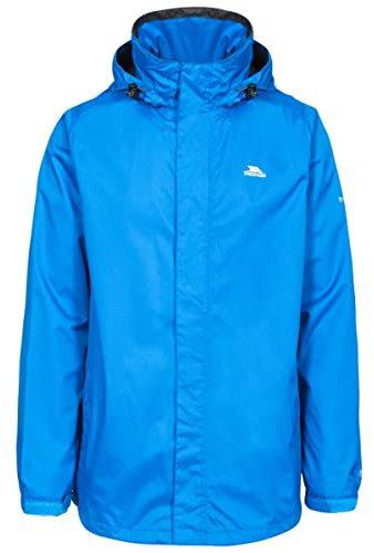 Trespass Mens Waterproof Jacket Fraser II Blue in Size - M