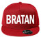 Baumwolle Bratan Baseball Cap, Basecap - Unisex Kappen, Sport, Reisen, Style - Baseballkappe Kappe, Mütze (418-Cap5P-7Rot)