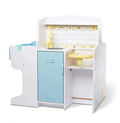 Melissa & Doug Mine to Love Baby Care Activity Center (Role Play Center, Dolls & Stuffed Animals Storage, 32.75 H x 23.25 W x 32.125 L)