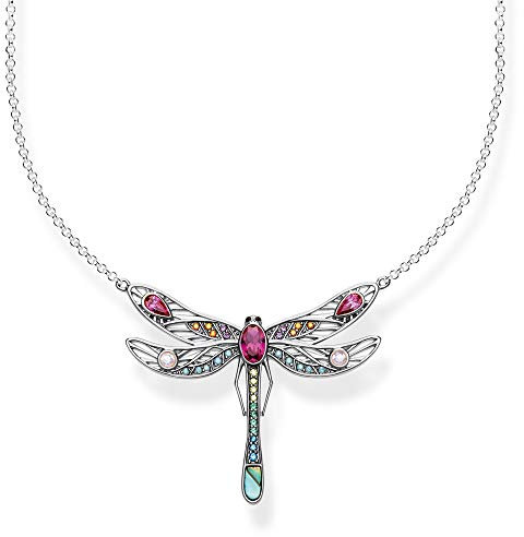 Thomas Sabo Damen-Ketten mit Anhänger & Anhänger 925 Sterlingsilber KE1838-998-7-L45v
