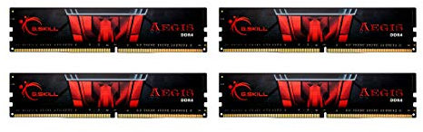 G.Skill Aegis F4-3200C16Q-32GIS Module de mémoire 32 Go 4 x 8 Go DDR4 3200 MHz