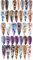 50 Blatt Nagelsticker Leopard Nagel Aufkleber Transferfolie Set Laser Glitzer Tipps Nagel Kunst Maniküre