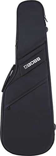 BOSS CB-EG20 – Gig Bag Semi-Rigida per la Chitarra, Protezione di Qualità Superiore – Spessa Imbottitura Interna – Cinghie a Zainetto per un Facile Trasporto
