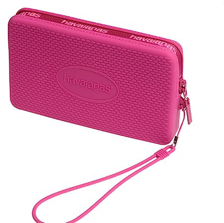 Havaianas - Mini Bag Logo, Accessorio Compatto, Pratico Ed Elegante Con Robusta Cerniera E Cinturino Da Polso, Impermeabile, Adulti Unisex