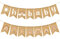 Boho Regenbogen Banner Babyparty Sackleinen Flaggen Willkommens Babyparty Banner Vintage Dekoration geschlechtsneutrale Babyparty Dekoration Geburtstagsparty Zubehör