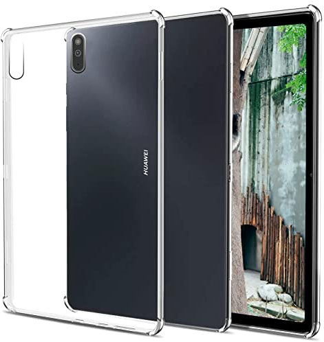 easyBee Hülle Kompatibel mit Huawei MatePad 11 Zoll Case, Ultradünne Silikon Stoßfest Rückseite Abdeckung Schutzhülle - Klar Transparent