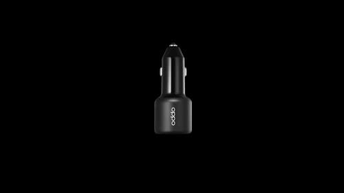 OPPO - Chargeur de Voiture SuperVooc 80W, Charge Ultra Rapide - Noir