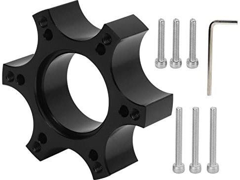 Lenkrad-Adapterplatte, 70-mm-Dnzstück aus Aluminiumlegierung, Ersatz für Thrustmaster T300RS mit 13-14-Zoll-Lenkrad