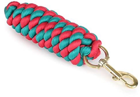 Shires Wessex Horse Leadrope (One Size) (Red/Green)