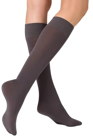 KUNERT Damen Kniestrümpfe Sensual Merino atmend 130 Den
