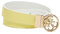 GUESS Gürtel 25H Schnalle 4G Logo reversibel BW7774VIN25 weiß/gelb, Weiß, M