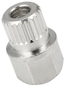 Partuto Wheel Lock Lug Nut 40/23PT - for BMW Steel Silver Tone - 1 Pc
