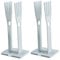 Rubber Glove Holder 2 Sets Washing Glove Drying Rack with Towel Storage Hole and Drain Outlet Cleaning Glove Dryer with Detachable Base Glove Storage Stand