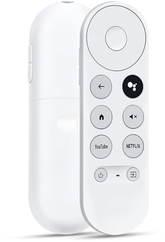 Ersatz für Chromecast Fernbedienung, Bluetooth Fernbedienung für Google Chromecast 4k Schnee Streaming Media Player, G9N9N Fernbedienung für Google TV GA01920 US/GA01920 US/GA01919 US/GA03131