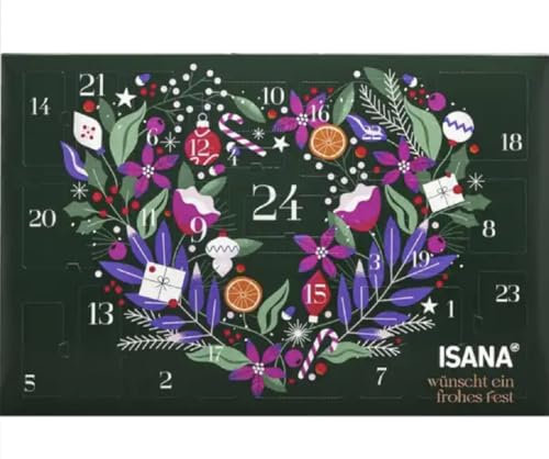 ISANA Women Adventskalender 2025 DELUXE Frauen Beauty WERT 70€ Kosmetik 24 Geschenke Women, Frau, Damen, Mädchen inkl. JUNG Duftsteine