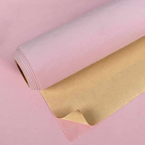 VEELIKE Pink Wallpaper self Adhesive Pink Felt Drawer Liner Velvet Wallpaper Self Adhesive Velvet Flocking Fabric Bedroom Furniture Jewelry Box Thick Lining Paper for Walls Removable 40cm×300cm