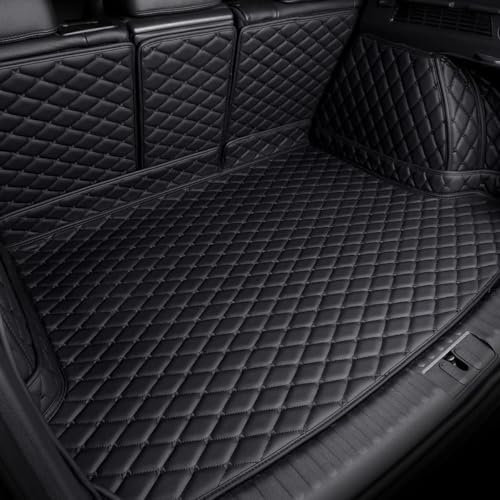 Auto Kofferraummatte für Audi A6 S6 Avant e-tron 2024 2025+, Wasserdicht Kofferraumwanne Schutzmatte Antirutsch Kofferraum Schutz Interieur Zubehör,1 Black