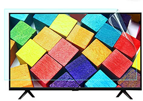 MYXJX TV-Bildschirmschutzfolie, von AntiBlue Light AntiGlare Film AntiScratch Filter und Augenbelastung, for rahmenloses LCD LED Plasma 3D HDTV(58 1269 * 721)