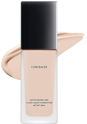 Foundation for Women, Full Coverage Foundation Make Up mit Natürlich Mattem Finish, Langanhaltende, Feuchtigkeitsspendende Stiftung für alle Hauttypen (Light, 1)