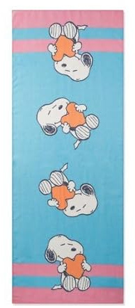 CODELLO 61S0054 PRINTED SCARF RECYCLED POLYESTER SNOOPY 70X180CM