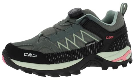 CMP Rigel Low WMN Fitgo wasserdichte und praktische Wanderhalbschuhe mit griffiger Laufsohle und Fitgo Schnellverschluss | Trekkingschuhe | Wanderschuhe