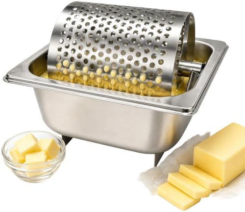 Smörroller Diskmaskinssäker Avtagbar Rostfritt Stål | Smörhjul för och brödbakning För toast, bullar, bröd, utomhusgrillning, camping, bakgårdsgrill, ,