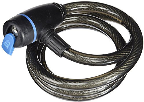 Maurer - Lucchetto A Spirale Cavo in Acciaio con Rivestimento in PVC per Cicli
