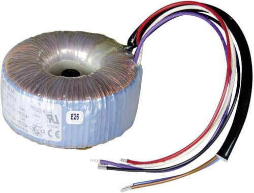 Sedlbauer 825020 Polytronik Premium Ringkerntransformator 75 VA - Eingang 230 V - Ausgang 2 x 12 V, 24 V - 2 x 3,13 A