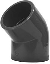 Coude PVC pression PR 45? FF 63