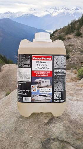 10 Liter Kanister Caravan- und Boot Reiniger | Wohnwagen Wohnmobil Bus Camping Reinigungsmittel Caravanreiniger Bootsreiniger