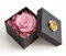 ROSEMARIE SCHULZ Heidelberg Ewige Rose Rosa in Box - Rosenbox 8,5x8,5cm 1 echte Rose haltbar 3 Jahre in Blumenbox - Valentinstag für Beste Freundin Rose