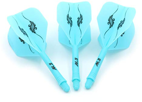CUESOUL Rost Arbres de fléchettes intégrés et Vols de fléchettes de Forme Standard, Lot de 3 pièces