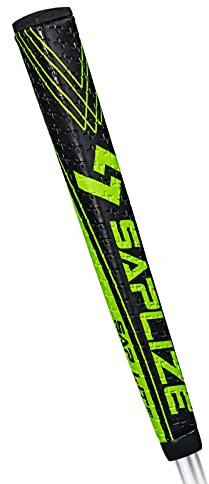 SAPLIZE Putter Grip Midsize Pistol Shape Light Anti-Slip Pattern, Sap Lit V2, Green