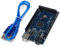 HaiMa Módulo De La Placa De Actualización Mega 2560 R3 Con Cable Usb Gratuito Para Arduino - Azul Y Negro
