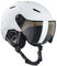 Black Crevice Skihelm Vail mit Visier, matt weiß/Silber, M (55-58 cm)…