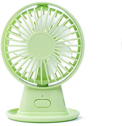 KingbeefLIU Mini Ventilador Portátil Del USB, Refrigerador De Mano Ajustable Del Mini Ventilador Portátil Para El Hogar Verde