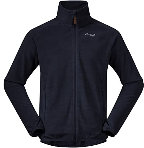 Bergans Hareid Fleece Jacket NoHood - Dark Navy - XL