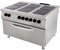 Maxima Cuisinière Premium - 6 brûleurs - Trois doubles - 90 cm de profondeur - Four large inclus - Électrique