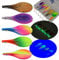 Njord Kalastus Inline Spoon Forelle 5 Stück in Box 4,5g | UV Aktiv und Selbstleuchtende 3D Augen | Durchlaufblinker Forellenköder Inliner Spoon Inline Durchlauf Spoons Forelle Angel Set Magic Spoon