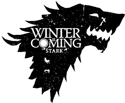 Poster House Stark Winter Is Coming Wolf Fantastic Game Of Thrones Devise