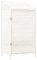 vidaXL Remise de Jardin Abri de Jardin Hangar de Stockage Remise à Outils à Articles Ménagers Extérieur Blanc 55x52x112 cm Bois de Sapin Solide