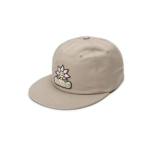Volcom Damen Stone Wonder Verstellbarer Rückenriemen Dad Hat Baseballkappe, Taupe, Einheitsgröße