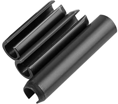 FEEIMOL Spannstift Hohlsplinte Hohl Federstifte Manganstahl Splinte Spannstifte M10x50mm (5 pcs)