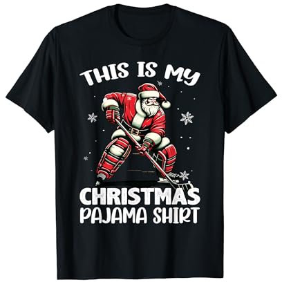 Funny Christmas Design For Women Men And Kids Weihnachtspyjama T-Shirt, Schwarz, Cartoon, Unisex, Kurzarm, Crew-Ausschnitt, Small, Winter