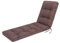 Sales Core Sitzkissen Sonnenliege Liegestuhlkissen |Braun - 201 x 55 x 8 cm | Stuhlkissen Outdoor Liegestuhl Gartenliege Kissen Klappbar Auflage Liegestuhlauflage Stuhl Schaukelstuhl Sonnenbank