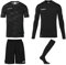 uhlsport Unisex Prediction Torwart Trikotset, Schwarz, 152 EU