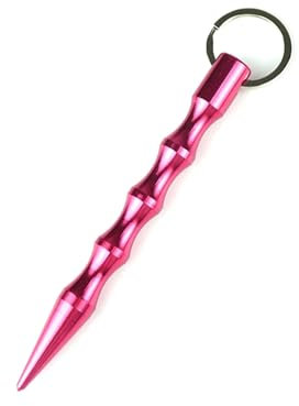 Aluminium Self Défense Porte-clés, Voitures de Sécurité Personnelle Porte-clés, Porte-clés Charme Voiture Porte-clés pour Femmes Hommes Décor
