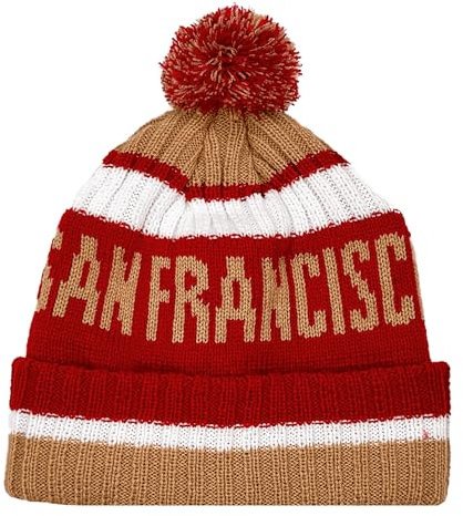 San Francisco Strickmütze mit Bommel, Wintermütze mit Bündchen, Sport-Fans, Geschenk, Dallas Blue, Einheitsgr��e