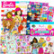 500+ Barbie Sticker-Aktivitätsset für Mädchen – Bündel mit Stickerbuch, Mal- und Aktivitätsbuch